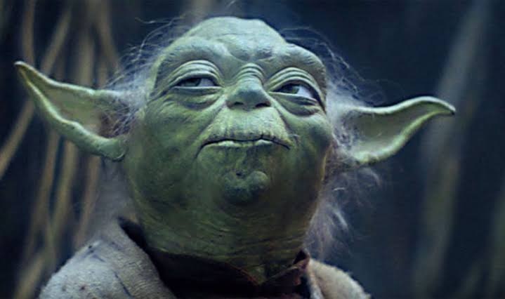 Yoda shows Wisdom of Smoking Cessation