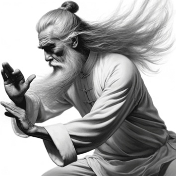 The principle of effortless action or "wu wei" in Chinese philosophy as per martial arts and the single needle technique.